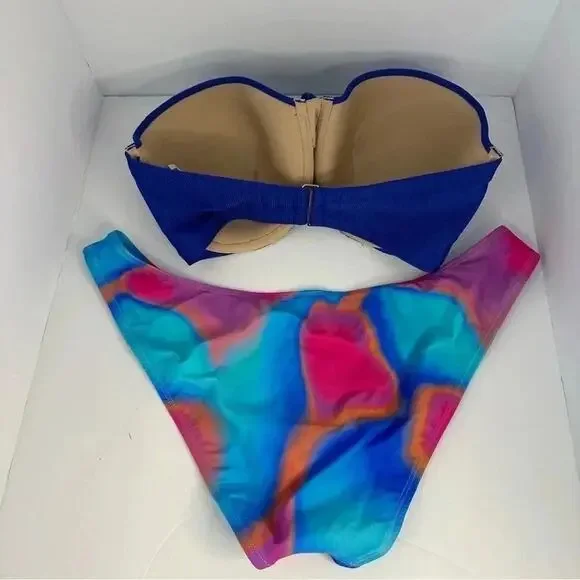 Wild fable, shade and shore, 2-Piece Bikini Swimsuit 36DD bottom, Xlarge - Picture 4 of 10